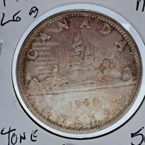 Mint State 1966 Canada One Dollar Coin