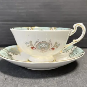 Paragon Teacup & Saucer - Mandala Style Pattern