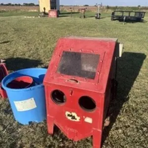 small bench top sand blasting cabinet