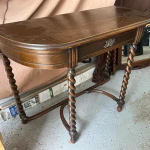 Antique wooden table - 39x18x31in