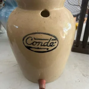 Antique Conde fairy potter crock