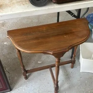 24x11.5x25in tall side table