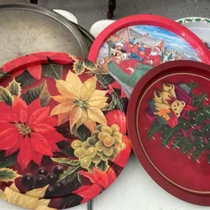 6 13in d baking/decor trays