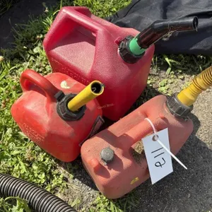 (3) Small Gas Cans