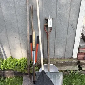 Yard Tools. Shovels, Rake etc