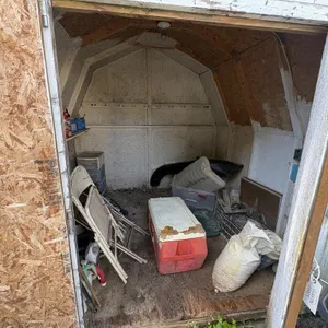 Contents of Shed. Chairs, Sprays, Misc