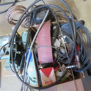Belt Sander * Sm. Compressor * Shop Supplies