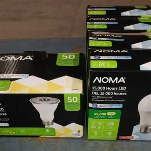 8 NEW 60 watt light bulbs- A19/E26 & 4 NEW 50