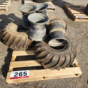 (8) AT25x11.50-9 Tires and Rims and (4) Rims
 UNRESERVED