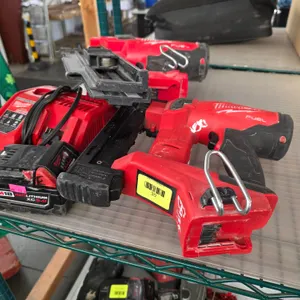 Milwaukee 2744-20 and 2749-20 Cordless Nail Gun and Stapler, M18 Fuel, Battery, Charger, 18V