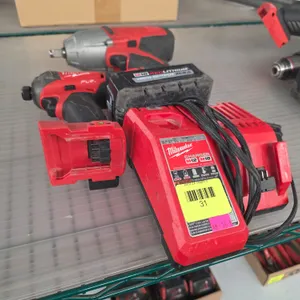 Milwaukee 2663-20 Impact Wrench, 2760-20 Surge Impact Driver, Charger and Battery