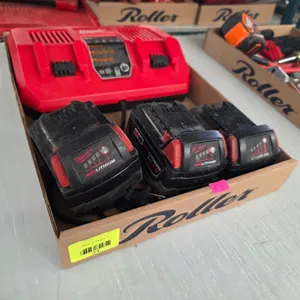 Milwaukee M18 Rapid Charger and RedLithium M18 Batteries