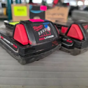 (2) Milwaukee M18 REDLITHIUM CP2.0 Batteries