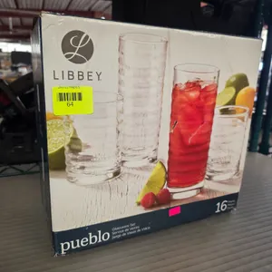 Libbey Pueblo 16 Piece Glassware Set