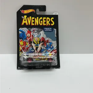 Hot Wheels Marvel Avengers Bedlam Diecast Car, Carded, Featuring Classic Comic Art, Mattel FKD49-P8