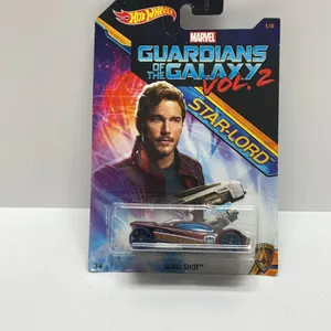 Hot Wheels Marvel Guardians of the Galaxy Vol. 2 Star-Lord Sling Shot Car, 2016, Carded, 1/8 Set DW0