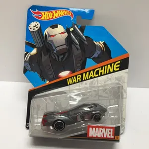 Hot Wheels Marvel War Machine Die-Cast Car Factory Sealed in Original Packaging 2015 H38 Series 3/5