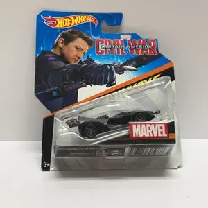 Hot Wheels Marvel Captain America Civil War Hawkeye Die-Cast Car NIB 2015 #9/9 Mattel 95327-9A5A2C3A