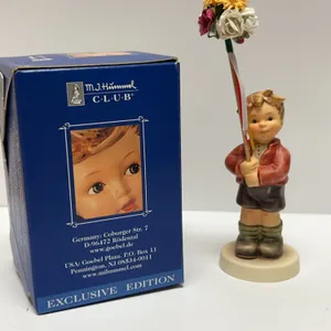 M.I. Hummel Club Exclusive Figurine Ferdinand Spring Gifts Hum 2273 2008-2009 with Original Box Goeb