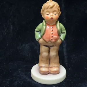Goebel M.I. Hummel "Erster Tenor / Steadfast Soprano" Figurine, 2005/2006 Club Edition, 2002 Marking