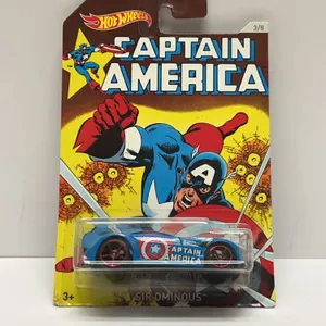 Hot Wheels Marvel Captain America Sir Ominous 3/8 Die-Cast Car Mattel Assortment DJK75, 2015 Carded