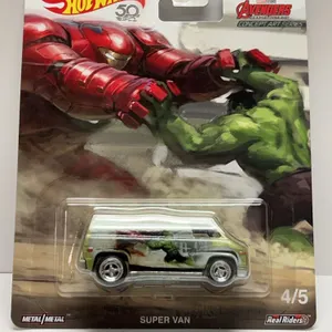 Hot Wheels Super Van Marvel Avengers Hulkbuster Hulk Concept Art Series 50th Anniversary 4/5 (2018)