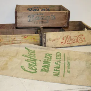 Soda Crates & Sack