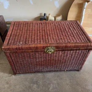 Wicker Srorage Trunk