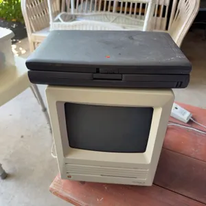 Vintage Apple Computer and Laptop
