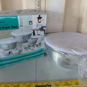 Covina 22 Pc Stainless Steel Kitchen Set