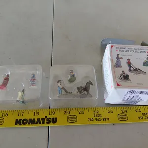 1998 The Liberty Falls Hand Painted Pewter Collection Miniatures