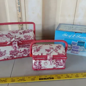 New Set Of 2 Sewing Boxes