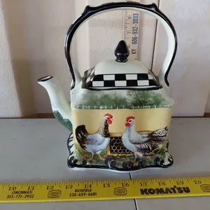 Ceramic Chicken Teapot