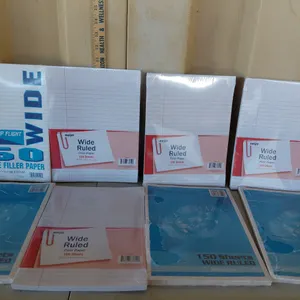 8 Packs Wide Ruled Notebook Paper