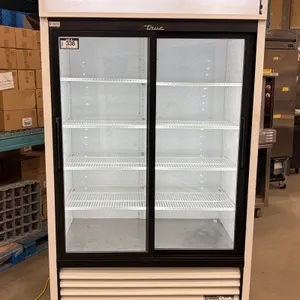 TRUE GDM-41-HC-LD DOUBLE SLIDING GLASS DOOR COOLER