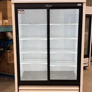 TRUE GDM-41-HC-LD DOUBLE SLIDING GLASS DOOR COOLER