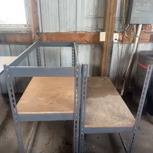 Industrial Boltless Steel Rivet Rack Shelving Units