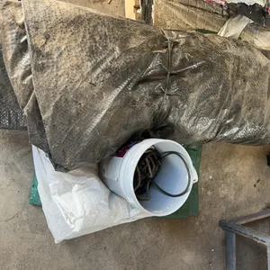 Assorted Utility Tarpaulins with Bungee Cords and Storage Bucket
