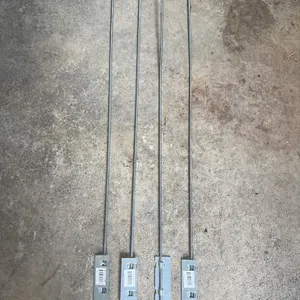 Stier Steel Galvanized Loop Top Ground Stakes Lot of Four