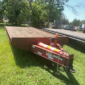 Redi Haul R212 Deckover Trailer, Tandem Axle, 8x14 w/4’Beaver Tail, ***Titled*** Trailer Filing Cabinets, NOT Included And Sold Separately