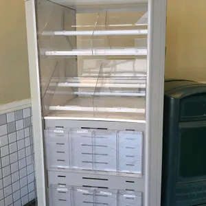 70" Poly 4-sided rotating merchandiser