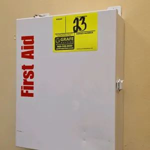 Metal first aid kit