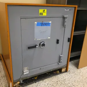 38" x 34" x 41"h Cast iron combination safe