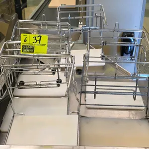 Metal bag stands