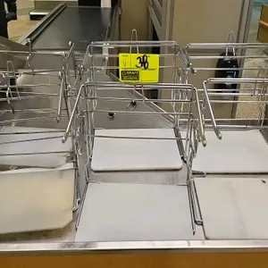 Metal bag stands