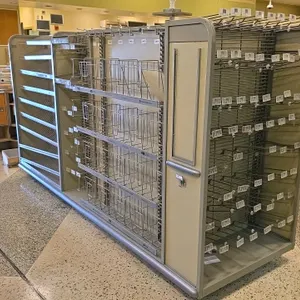 9' x 5'h Portable candy/magazine merchandiser