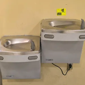 Oasis wall mounted stainless steel drinking fountain
