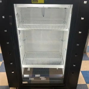 True GDM-10SSL-HC-TSL01 glass door merchandiser refrigerator. Features self-contained refrigeration, R290 hydrocarbon refrigerant, LED interior lighti