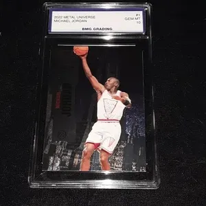 2022 Metal Universe Michael Jordan #1 GEM MT 10
