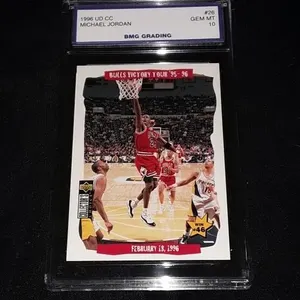 1996 UD CC Michael Jordan #26 GEM MT 10